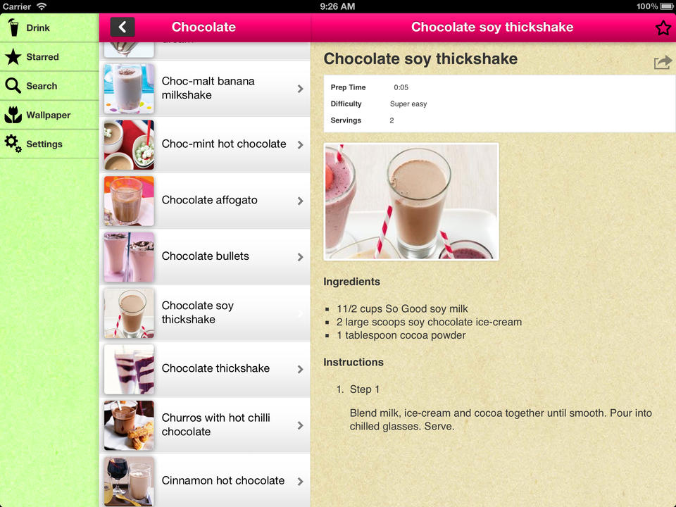 Drink Recipes by App Annie